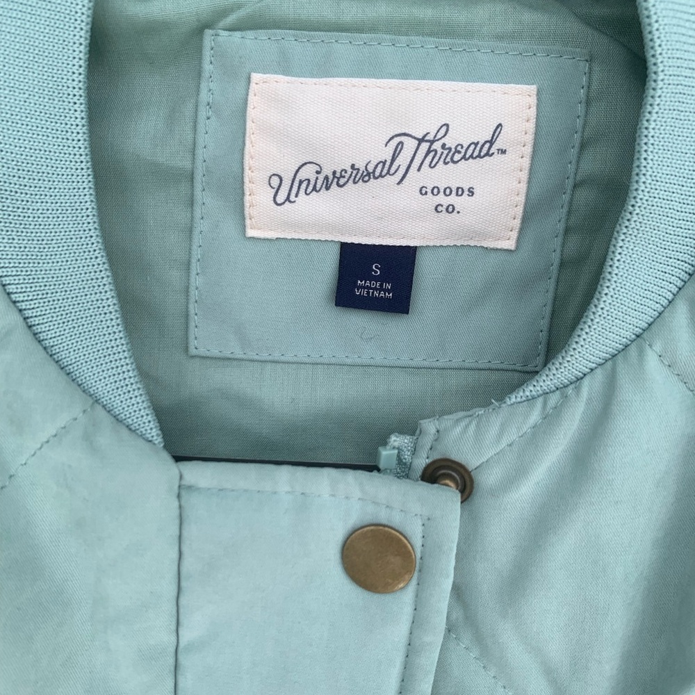 Universal Thread Light Blue Quilted Jacket - Picture 2 of 2
